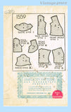 1930s Vintage Simplicity Sewing Pattern 1559 Misses Bedjacket Size 32 to 34 Bust