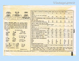 1950s Vintage Simplicity Sewing Pattern 1596 Cute Toddler Girls Party Dress