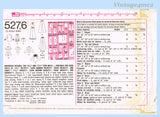 1960s VTG Simplicity Sewing Pattern 5276 Uncut 17in Teen Fashion Doll Clothes