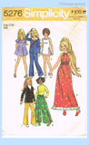 1960s VTG Simplicity Sewing Pattern 5276 Uncut 17in Teen Fashion Doll Clothes