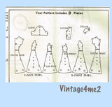 Sew Rite 8142: 1950s Cute Uncut Toldder Girls Dress Sz 3 Vintage Sewing Pattern