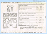 Simplicity 1023: 1940s WWII Misses Dress & Purse Sz 34 B Vintage Sewing Pattern