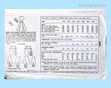 1950s Vintage Simplicity Sewing Pattern 1095 Uncut Plus Size Ladies Dress Sz 41 Bust