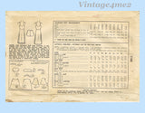 Simplicity 1144: 1940s Misses WWII Slip and Panties Sz 34 B Vintage Sewing Pattern