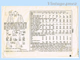 1950s Vintage Simplicity Sewing Pattern 1246 Misses Dress Jumper Blouse