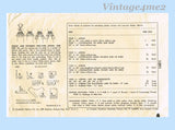1950s Vintage Simplicity Sewing Pattern 1391 Cute Misses 1 Yard Apron Fits All