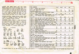 1950s Vintage Simplicity Sewing Pattern 1406- 16 Inch Tiny Tears Doll Clothes
