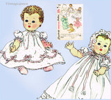 1950s Vintage Simplicity Sewing Pattern 1406 20 Inch Tiny Tears Doll Clothes