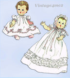 1950s Vintage Simplicity Sewing Pattern 1406 20 Inch Tiny Tears Doll Clothes