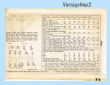 Simplicity 1505: 1950s Misses Dress & Swagger Coat Sz 30B Vintage Sewing Pattern