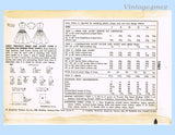 Simplicity 1561: 1950s Charming Little Girls Dress Size 7 Vintage Sewing Pattern