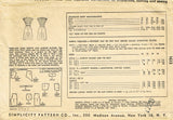 1940s Vintage Simplicity Sewing Pattern 1613 WWII Beach Midriff Top Shorts Sz 34 B