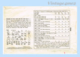 1950s Vintage Simplicity Sewing Pattern 1844 11 1/2 Inch Baby Doll Clothes ORIG
