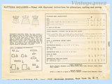 Simplicity 1917: 1940s Sweet Baby Girls Dress Size 1 Vintage Sewing Pattern