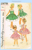 Simplicity Pattern 1978 Envelope Front