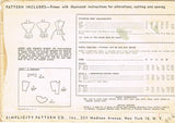 Simplicity 2027: 1940s Chic Misses Peplum Blouse Sz 34 B Vintage Sewing Pattern UNCUT