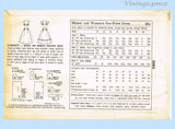 1950s Vintage Simplicity Sewing Pattern 2083 Stylish Misses Sun Dress Sz 38 B
