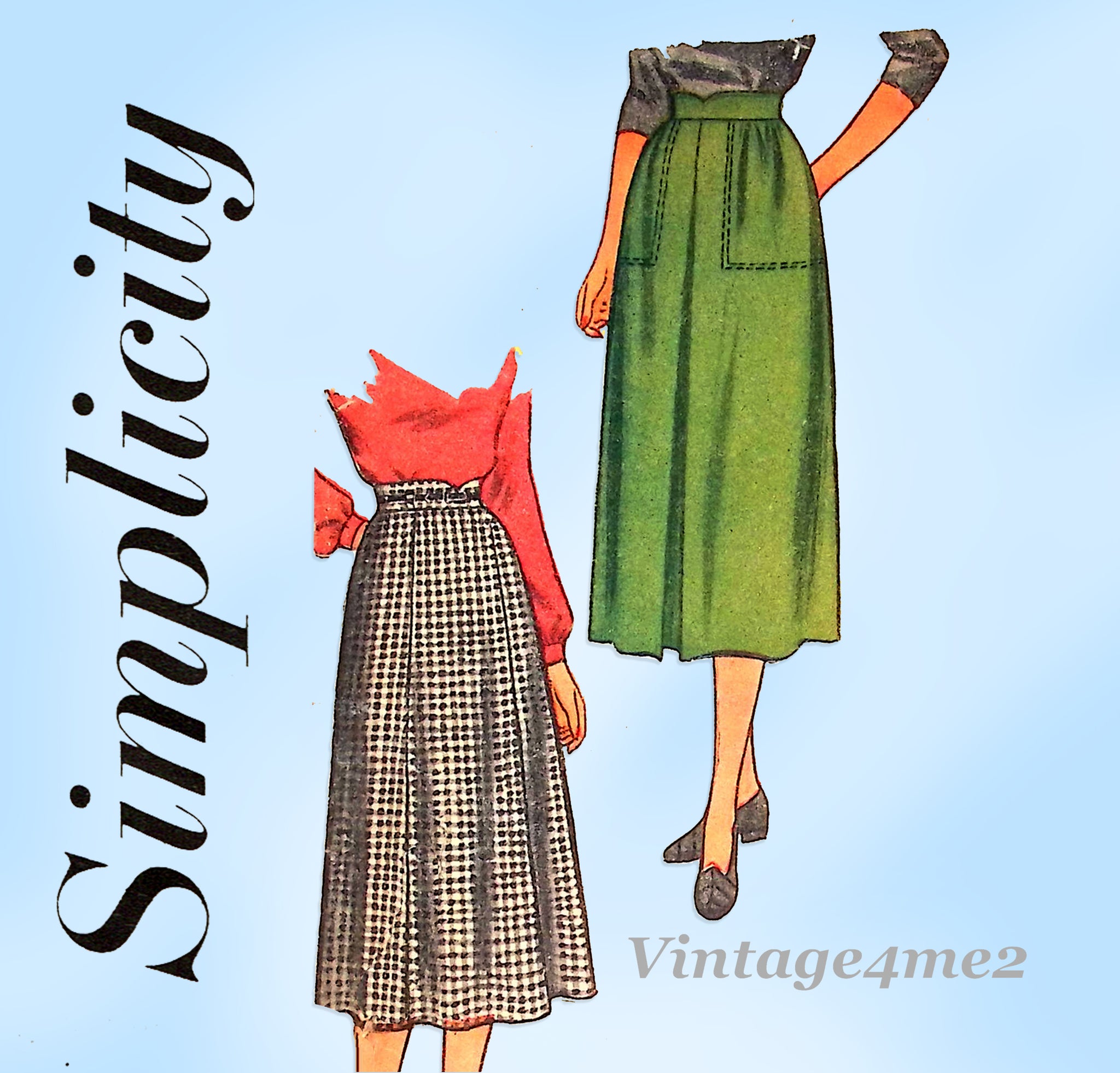 Pattern day skirt on sale