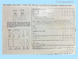 Simplicity 3186: 1950s Uncut Misses Sun Dress Sz 30 B Vintage Sewing Pattern
