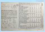 Simplicity 3204: 1950s Chic Misses Party or Prom Dress Sz 36 B Vintage Sewing Pattern