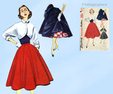 1950s Vintage Simplicity Sewing Pattern 3773 Classic Misses Bolero Suit Sz 32 B