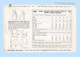 1950s Vintage Simplicity Sewing Pattern 4009 Misses Wrap Around Dress or Apron 36 B
