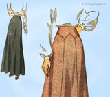 1940s Vintage Simplicity Sewing Pattern 4243 Stunning WWII Misses Skirt Sz 28 W