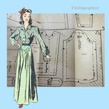 1940s Simplicity Sewing Pattern 4402 FF 15in Latexture Fashiondol Doll Clothes