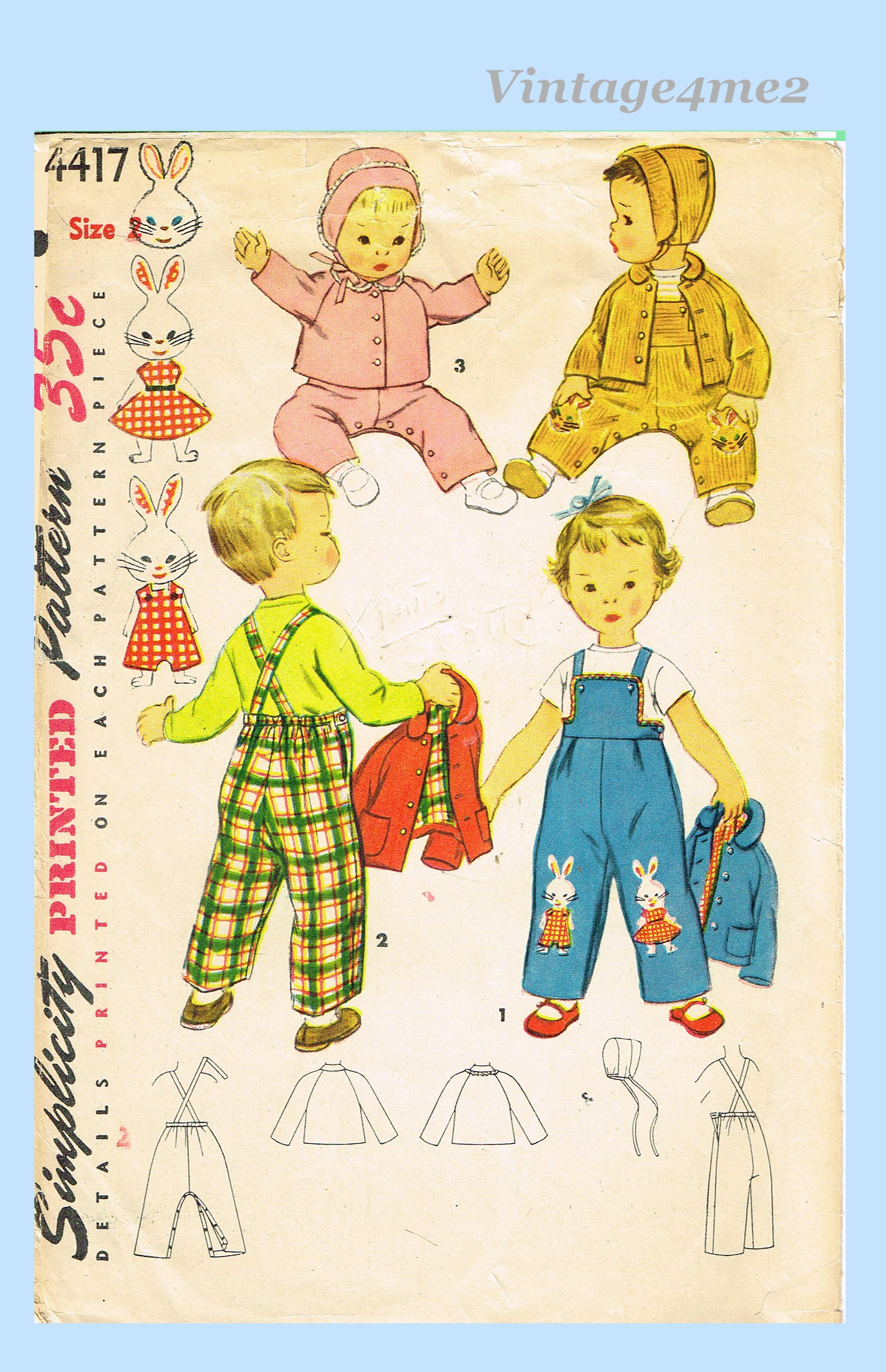 Simp-4417-tot-Overalls-sz-2-