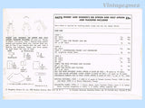 1950s Vintage Simplicity Sewing Pattern 4478 Easy Uncut Misses Apron Fits All