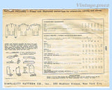 Simplicity Pattern 4507 Envelope Back