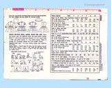 1960s Vintage Simplicity Sewing Pattern 4586 Toddler Girls 7 Day Dress Size 5