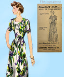 1940s Simplicity Sewing Pattern 4605 FF 15in Latexture Fashiondol Doll Clothes