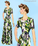 1940s Simplicity Sewing Pattern 4605 FF 15in Latexture Fashiondol Doll Clothes