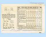 1950s Vintage Simplicity Sewing Pattern 4842 Stylish Uncut Misses Suit Sz 30 B