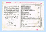 1960s Vintage Simplicity Sewing Pattern 6768 18 In Goody Two Shoes Doll Clothes