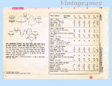 1960s Vintage Simplicity Sewing Pattern 6817 Uncut Ginny Baby 18 Inch Doll Clothes