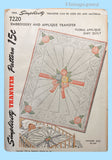 1940s Vintage Simplicity Embroidery Transfer 7220 Uncut Heirloom Baby Crib Quilt
