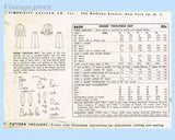 Simplicity 8459: 1950s Uncut Misses Slender Suit Sz 32 B Vintage Sewing Pattern