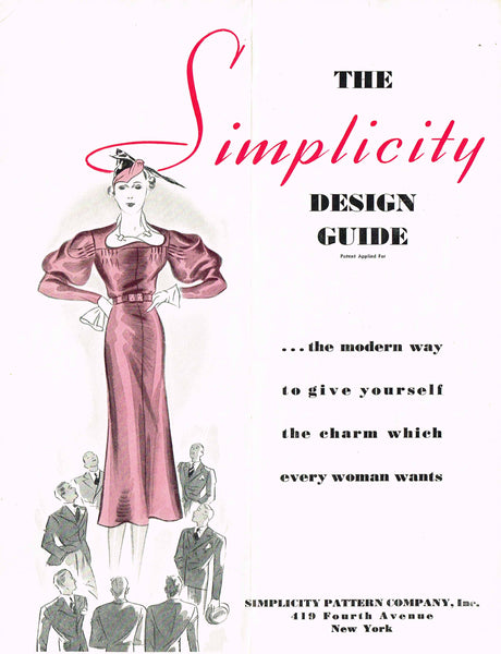 Digital Download 1930s Simplicity 1936 Practical Guide for Altering Sewing Patterns