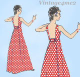 1960s Vintage Designer Spadea Sewing Pattern 61869 Uncut Misses Evening Gown 32 B