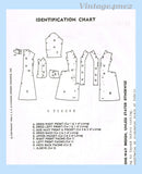 1960s Vintage Designer Spadea Sewing Pattern N-1041 Uncut Misses Coat Sz 34 Bust