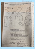 1960s Vintage Spadea Sewing Pattern 1170 Misses Designer Jacket Size 38 Bust