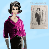 1960s Vintage Spadea Sewing Pattern 1170 Misses Designer Jacket Size 38 Bust