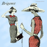 1960s Vintage Designer Spadea Sewing Pattern Y-1246 Brigance Misses Dress 34.5B