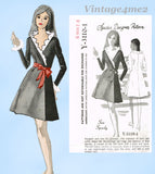 1960s Vintage Designer Spadea Sewing Pattern Y-31101 Uncut Misses Wrap Dress Sz 38 B
