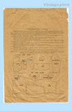 Standard 4815: 1910s Misses Edwardian Blouse Waist 40 B Vintage Sewing Pattern