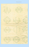1940s Vintage Superior Embroidery Transfer 114 Vintage Uncut Monograms for Linens