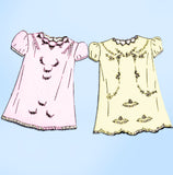 1940s Superior 119 Layette and Small Motifs Uncut Embroidery Transfer