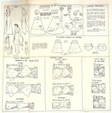 1940s Vintage Superior Sewing Pattern 9701: Gorgeous WWII Bias Cut Nightgown 32B